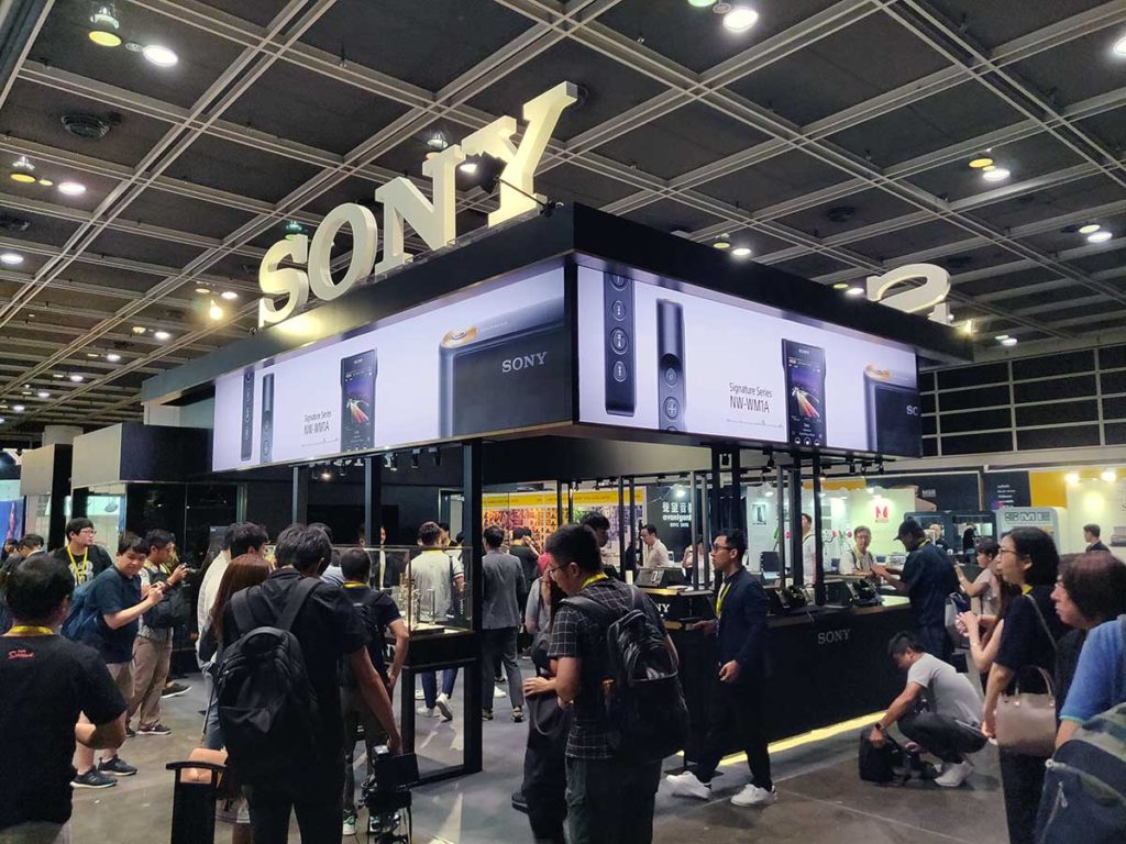 Sony in Hong Kong AV Show 2019