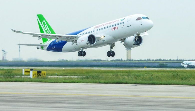 C919 Chinese built commercial plane